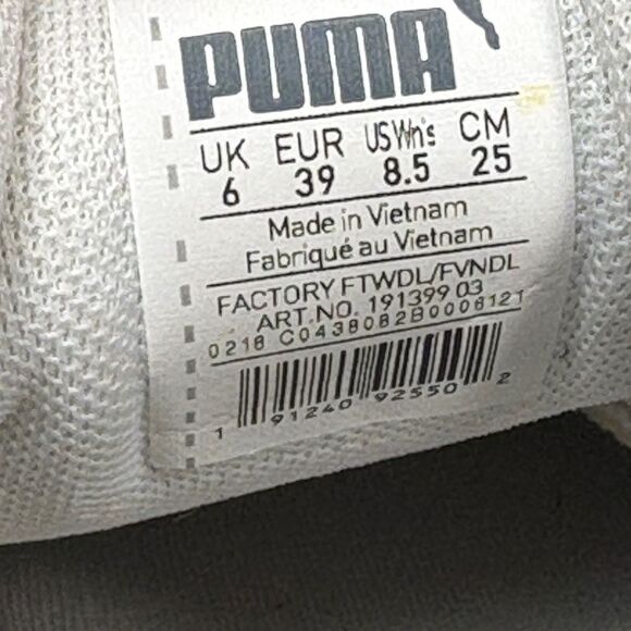 Size 8.5 - Women’s PUMA Mega Nrgy gray shoes - Picture 9 of 9